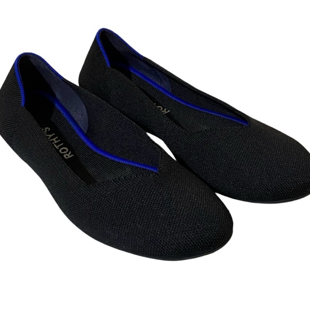 Rothy’s — The Flat — Black Flats